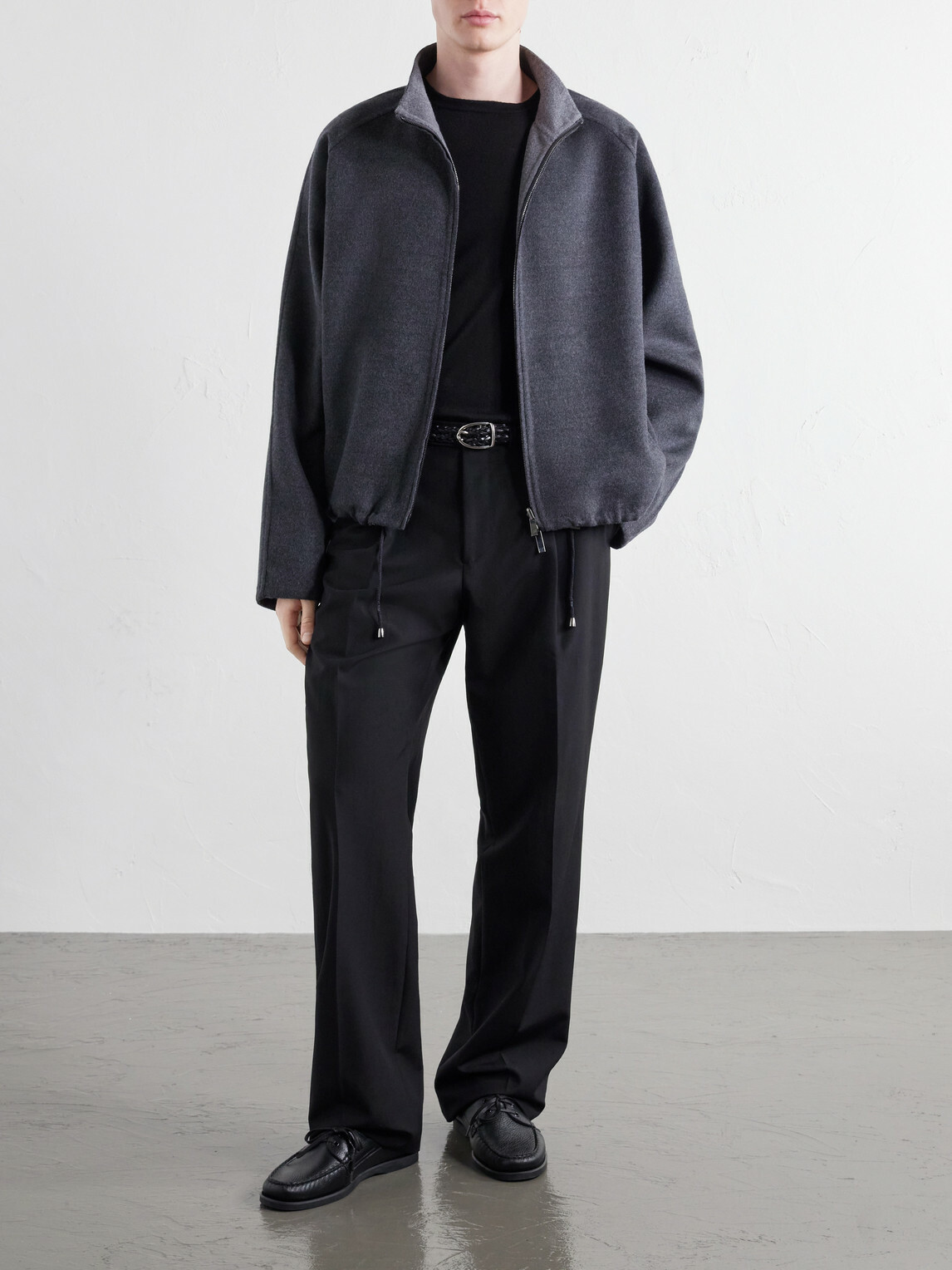 Stòffa - Reversible Wool-Fleece Jacket - Gray