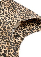 Damson Madder Leopard-print Cotton Cross-body Sling bag - One Size