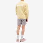 Parel Studios Men's BP Crew Neck Sweat in Yellow