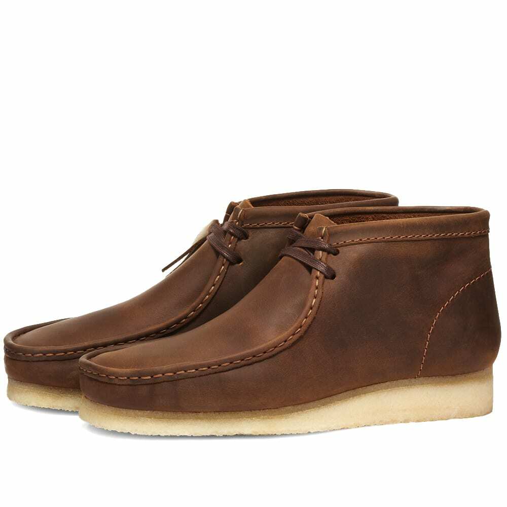 靴 CLARKS Wallabee Boot Clarks Wallabee Boot Beeswax - GQ Gentlemen's Quarters Fashion By GQ