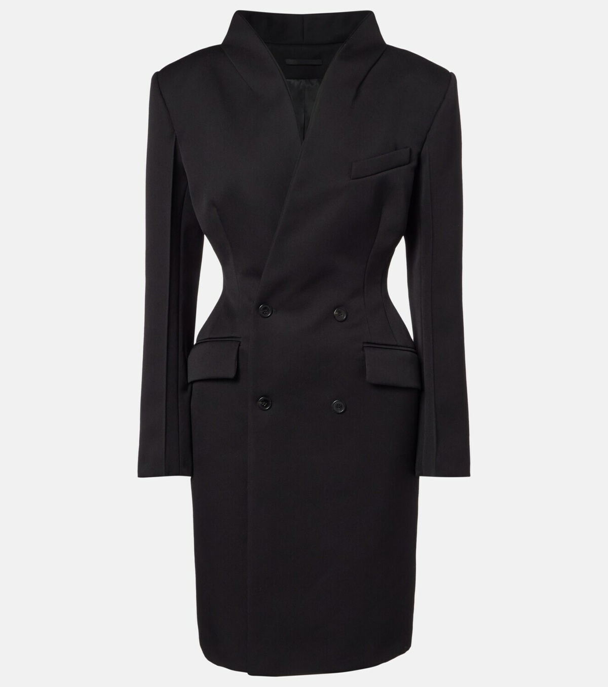 Wardrobe.NYC Crêpe minidress