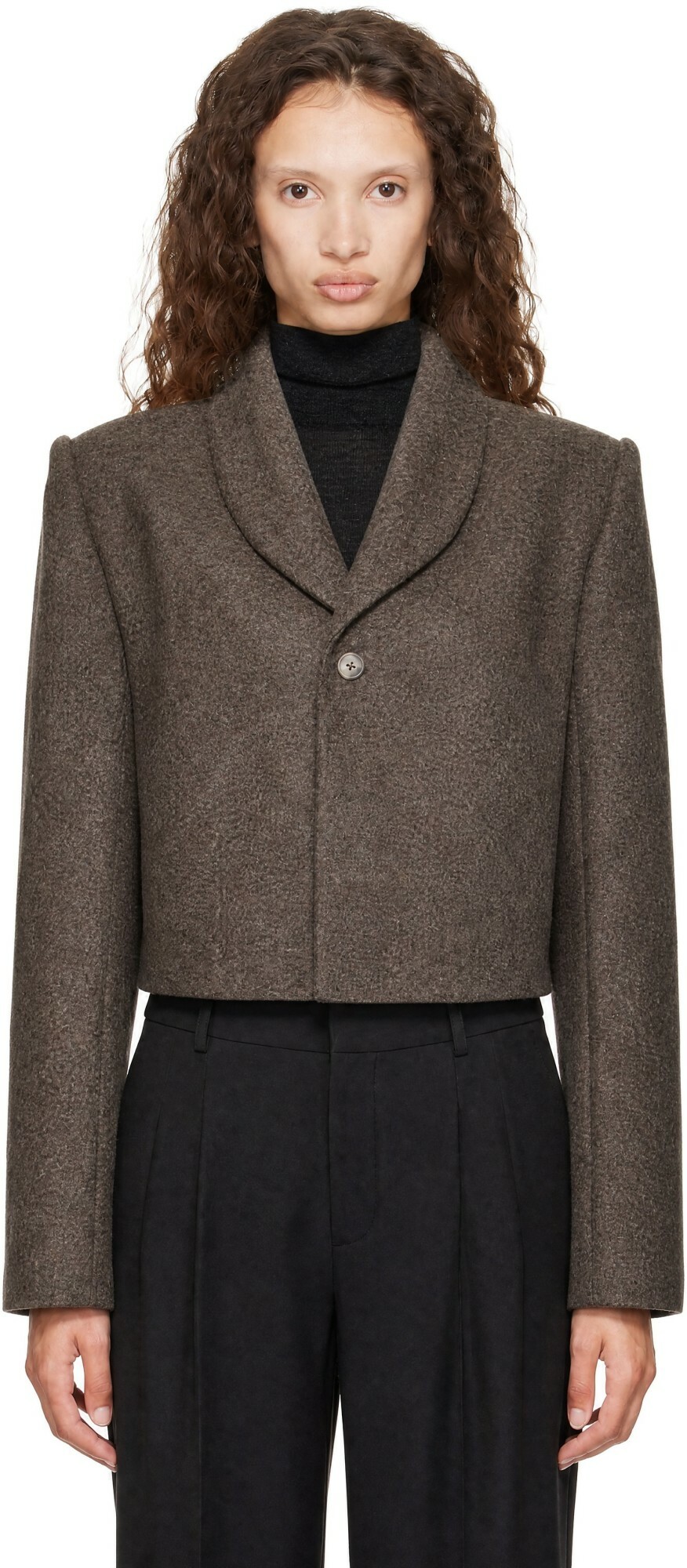 Lauren Manoogian Brown Lano Blazer