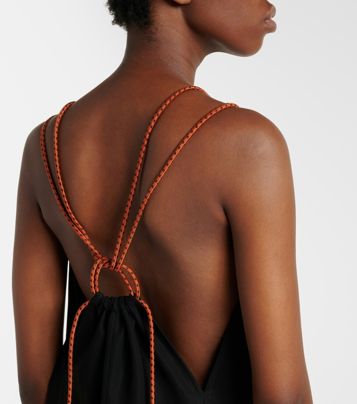 Plan C Cotton crêpe jumpsuit