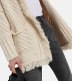 Golden Goose - Embellished jacquard knit cardigan