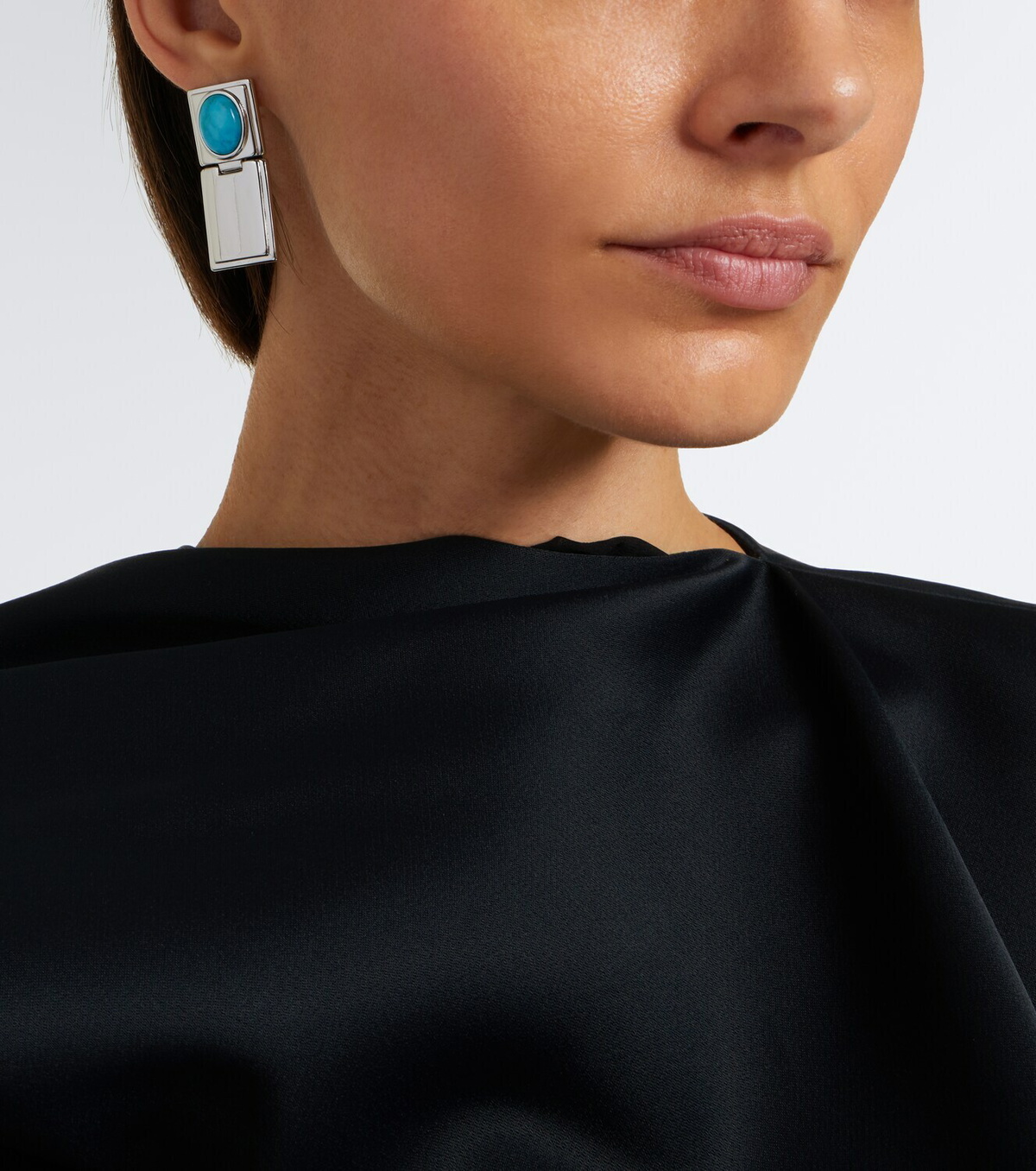 Déhanche Embellished pendant earrings