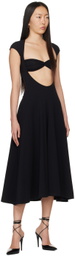Beaufille Black Baes Midi Dress