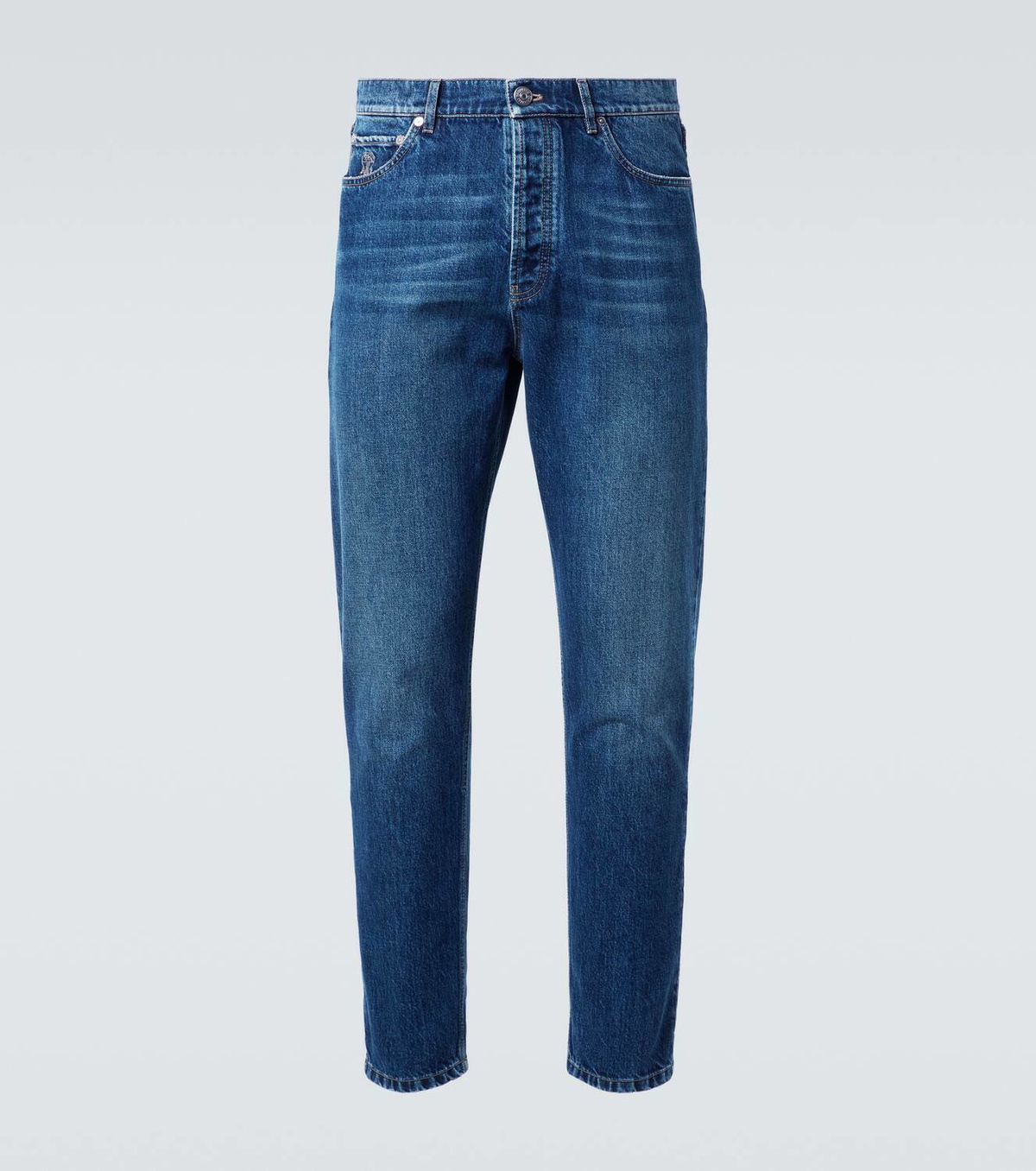 Brunello Cucinelli Mid-rise slim jeans Brunello Cucinelli