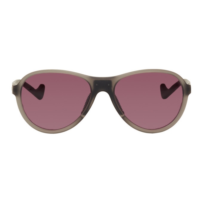 Photo: District Vision Grey and Pink Kaishiro Explorer Sunglasses