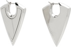 McQueen Silver Arrow Earrings