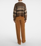 Altuzarra Cammie Fair Isle wool-blend cardigan