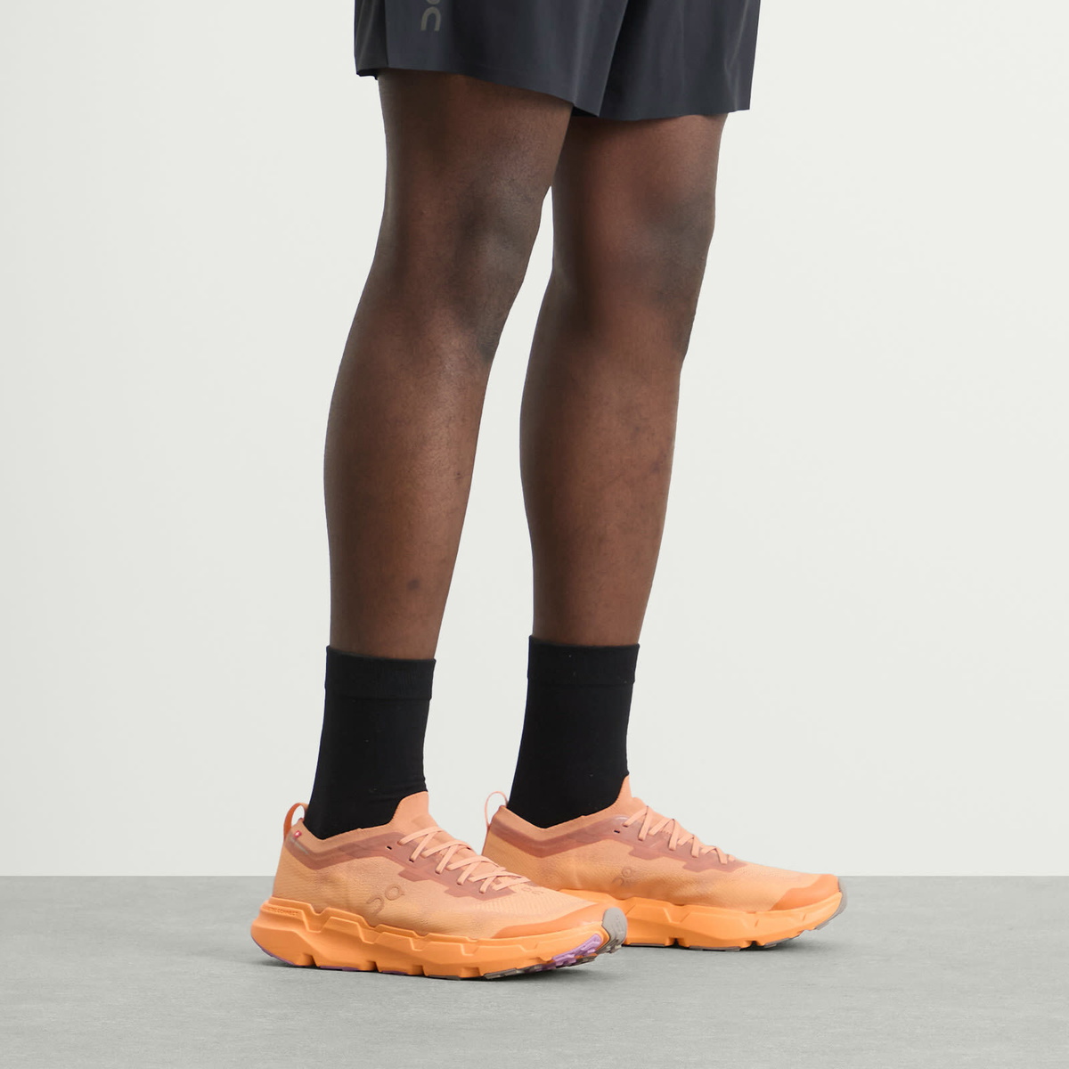 ON Men's Cloudsoma Sneaker in Sandstone/Tangerine