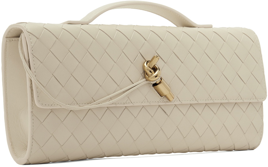 BOTTEGA VENETA ロング アンディアーモ クラッチバッグ Bottega Veneta Long Andiamo Clutch Bag with Handle