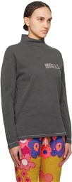 ERL Gray Printed Long Sleeve T-Shirt