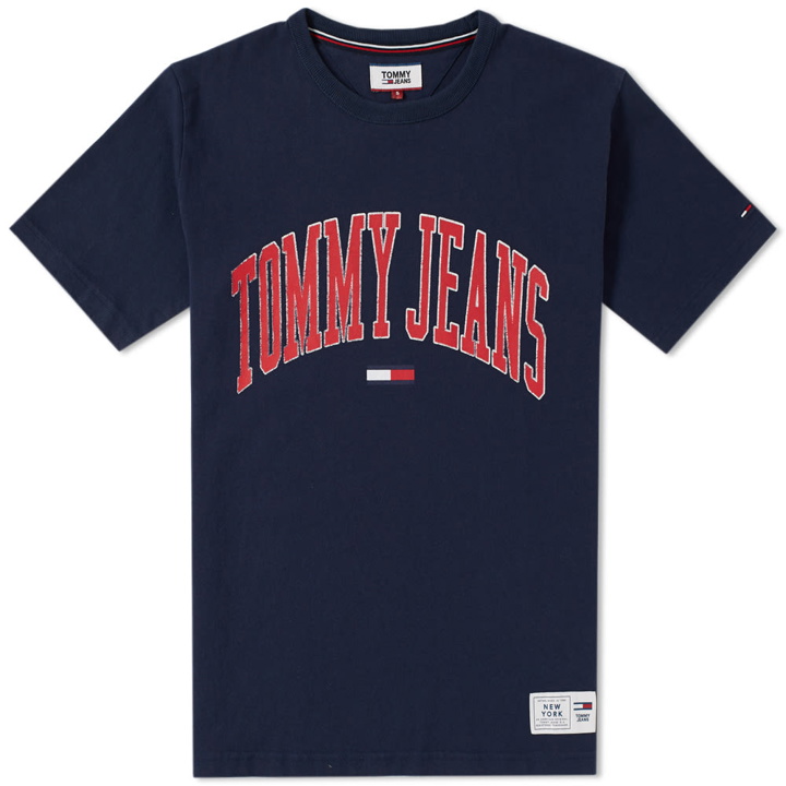 Photo: Tommy Jeans Collegiate Tee Blue