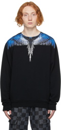Marcelo Burlon County of Milan Black & Navy Wings Sweatshirt