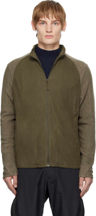 Photo: POST ARCHIVE FACTION (PAF) Khaki 7.0 Right Sweatshirt