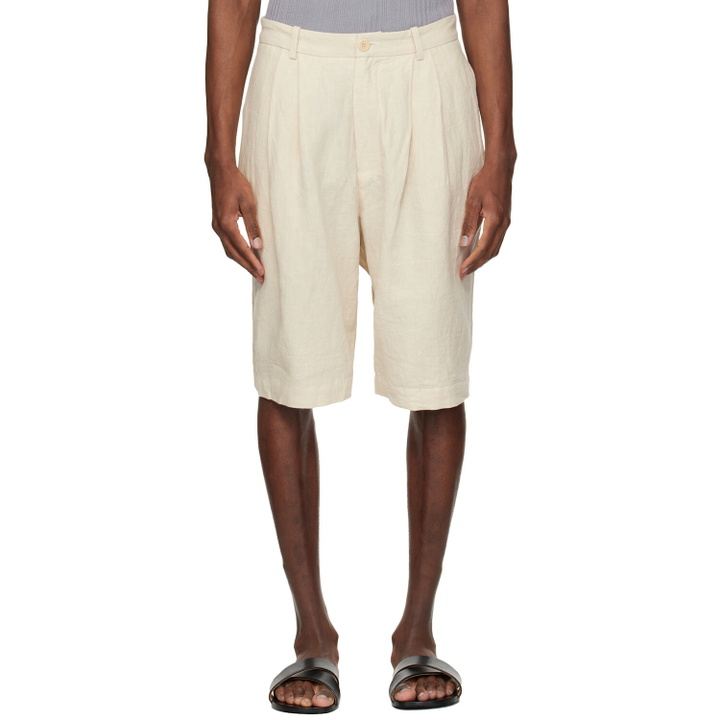 Photo: colbo Off-White Dress Shorts