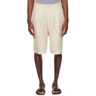 colbo Off-White Dress Shorts