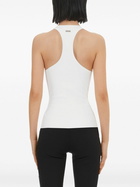 Ferragamo White Racerback Tank Top