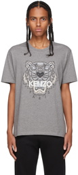 Kenzo Grey Tiger Classic T-Shirt