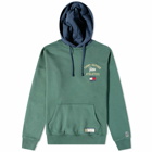 Tommy Jeans x Patta Hoody in Midnight Green