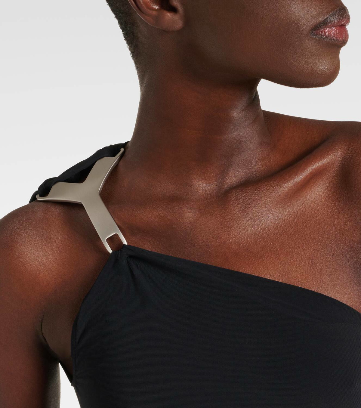 Rick Owens One-shoulder swimsuit