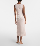 Altuzarra Nelly floral-appliqué midi dress
