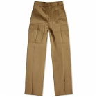 Gucci Men's Wide Leg Trousers in Cereal