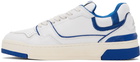 AUTRY White & Blue CLC Sneakers