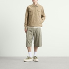 Moncler Men's Zip Up Shirt Jacket in Tan