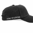 Acne Studios Women's Carliy Twill Cap in Black