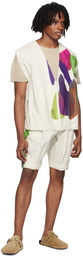 HOMME PLISSÉ ISSEY MIYAKE Off-White Cascade Picturesque Vest