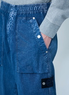 Stone Island Elasticated Denim Cargo Trousers