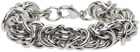 Raf Simons Silver Cluster Chain Bracelet