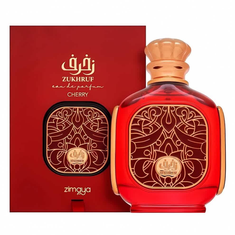 Zimaya Unisex Zukhruf Cherry EDP Spray 3.4 oz Fragrances 6290171074700
