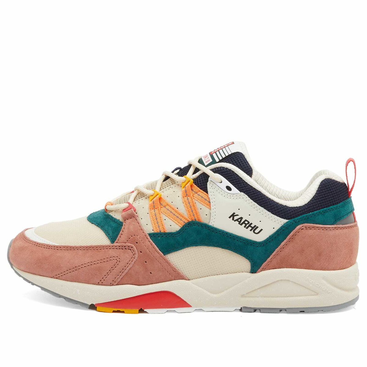 Karhu Men's Fusion 2.0 Sneakers in Cork/Tangerine