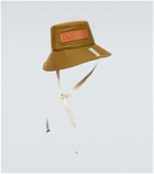 Loewe Paula's Ibiza cotton canvas sun hat