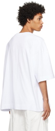 Dries Van Noten White Crewneck T-Shirt
