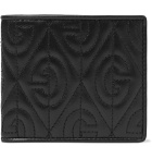 Gucci - Rhombus Quilted Leather Billfold Wallet - Black