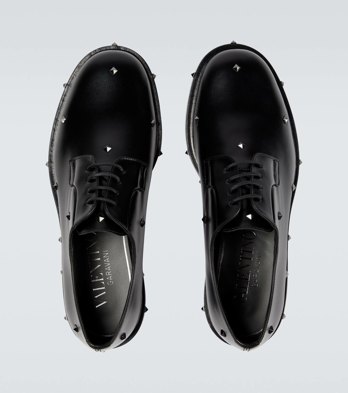 Valentino Garavani Aristopunk Rockstud leather Derby shoes