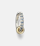 Spinelli Kilcollin Ombré sterling silver and 18kt yellow gold ear cuff with sapphires