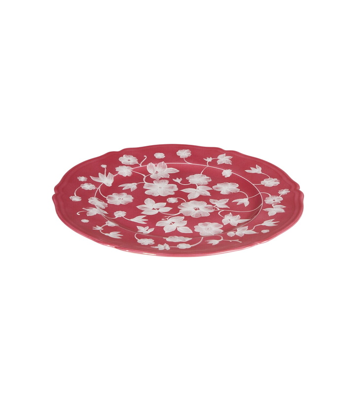 Photo: Cabana x Ginori 1735 floral porcelain charger plate