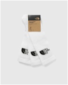 The North Face Multi Sport Cush Crew Sock 3 P White - Mens - Socks