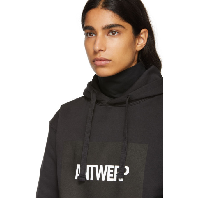 Vier Black Box Logo Hoodie