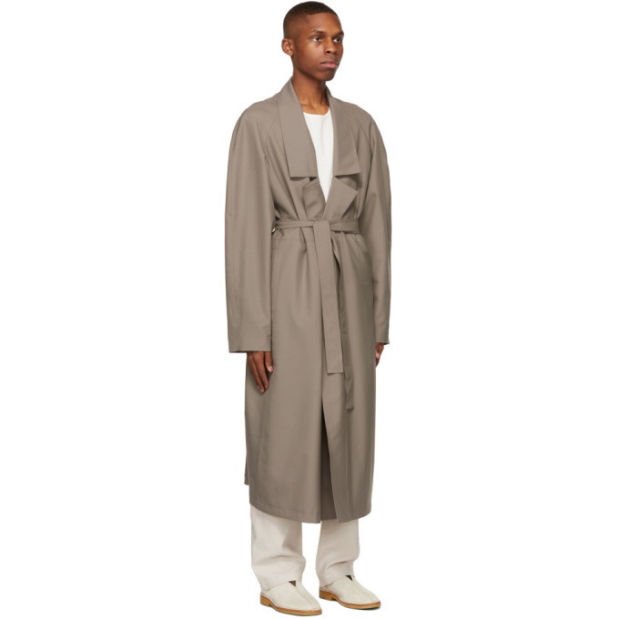 Womens/Mens Coats & Jackets  Lemaire LIGHT ROBE COAT Taupe • FeriaDeActores