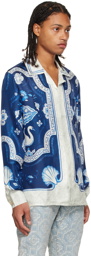 Casablanca Blue 'Plat A Dessert' Shirt