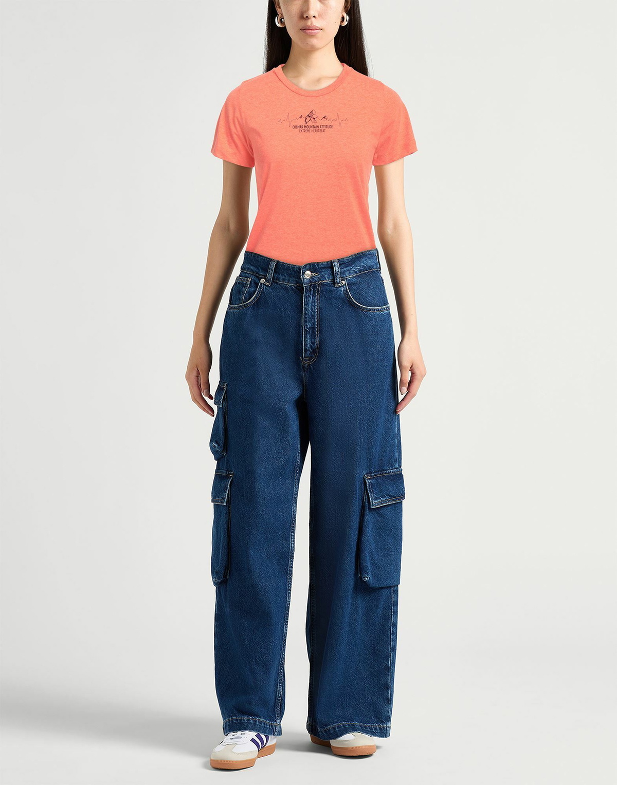 Colmar Womens T-shirt in Orange
