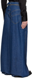 Situationist Navy Belted Jeans