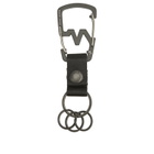 Master-Piece M-Carabiner Key Ring in Black 