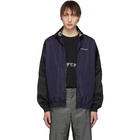 Givenchy Black and Navy Nylon Jogger Jacket